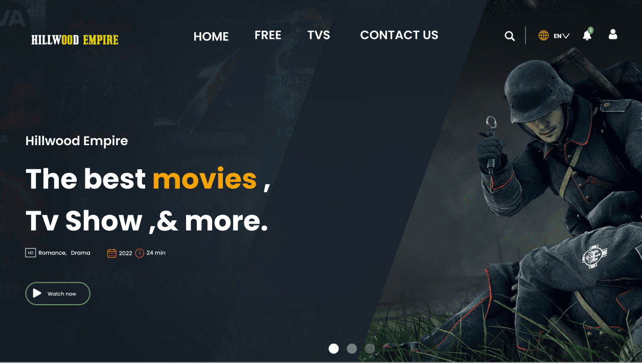 HillWood-Empire Frontend – screenshot 1